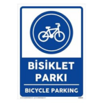 Bisiklet Parkı Uyarı Levhası U10113