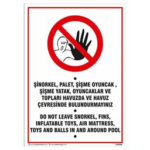 Havuz Çevre Güvenliği Uyarı Levhası