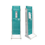 AYAKLI Dezenfekten Standı