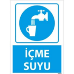 İçme Suyu Uyarı Levhası
