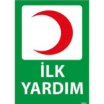 İlk Yardım 2 Uyarı Levhası