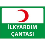 İlk Yardım Çantası Uyarı Levhası
