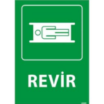 Revir Uyarı Levhası