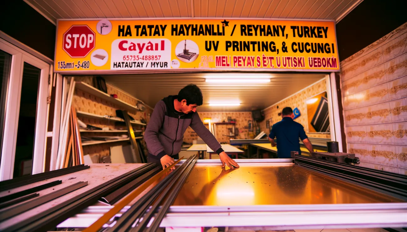 CNC kesim pleksi ve metal işleme - Reyhanlı Reklam
