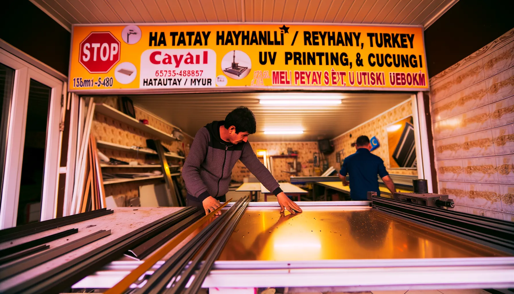 CNC kesim pleksi ve metal işleme - Reyhanlı Reklam