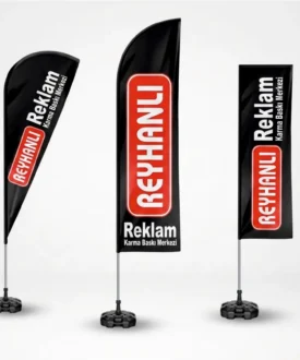 Bayrak ve yelken bayrak baskısı - Reyhanlı Reklam