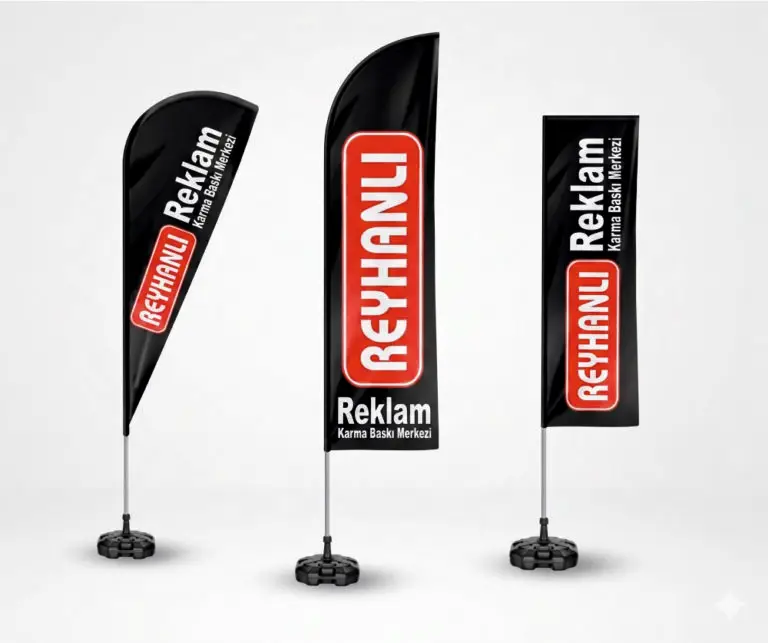 Bayrak ve yelken bayrak baskısı - Reyhanlı Reklam
