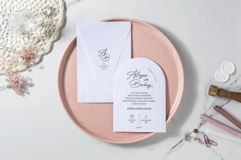 Davetiye tasarımı ve baskısı - Reyhanlı Reklam
