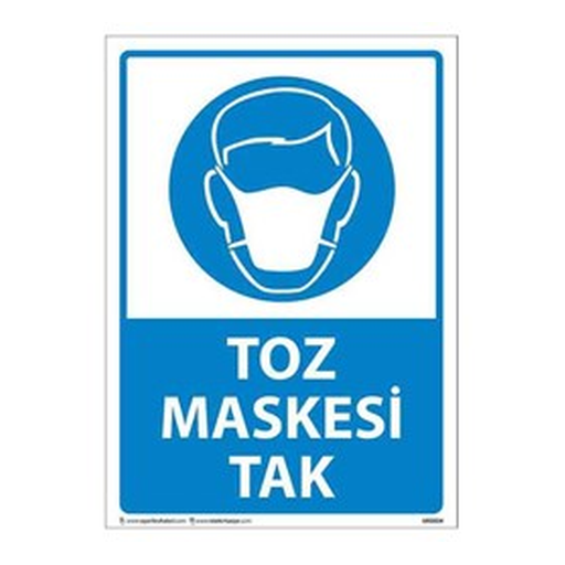 toz-maskesi-tak-uyari-levhasi-512 Toz Maskesi Tak Uyarı Levhası — İŞ GÜVENLİĞİ