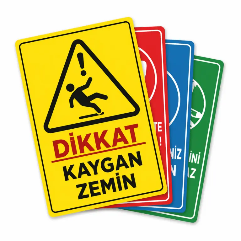 Uyarı levhası iş güvenliği tabelası - Reyhanlı Reklam