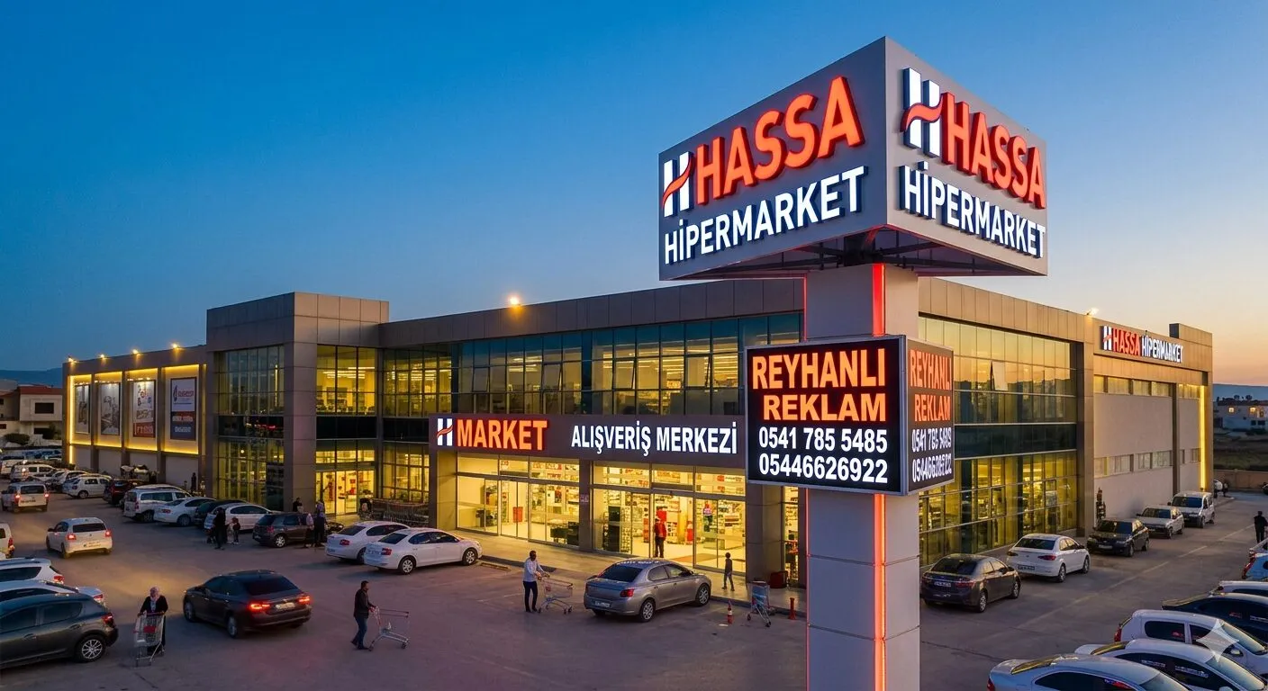 Hassa'da tabela, matbaa ve tarım kooperatifi baskı işleri — Reyhanlı Reklam, Amanos eteği esnafına yerinde hizmet