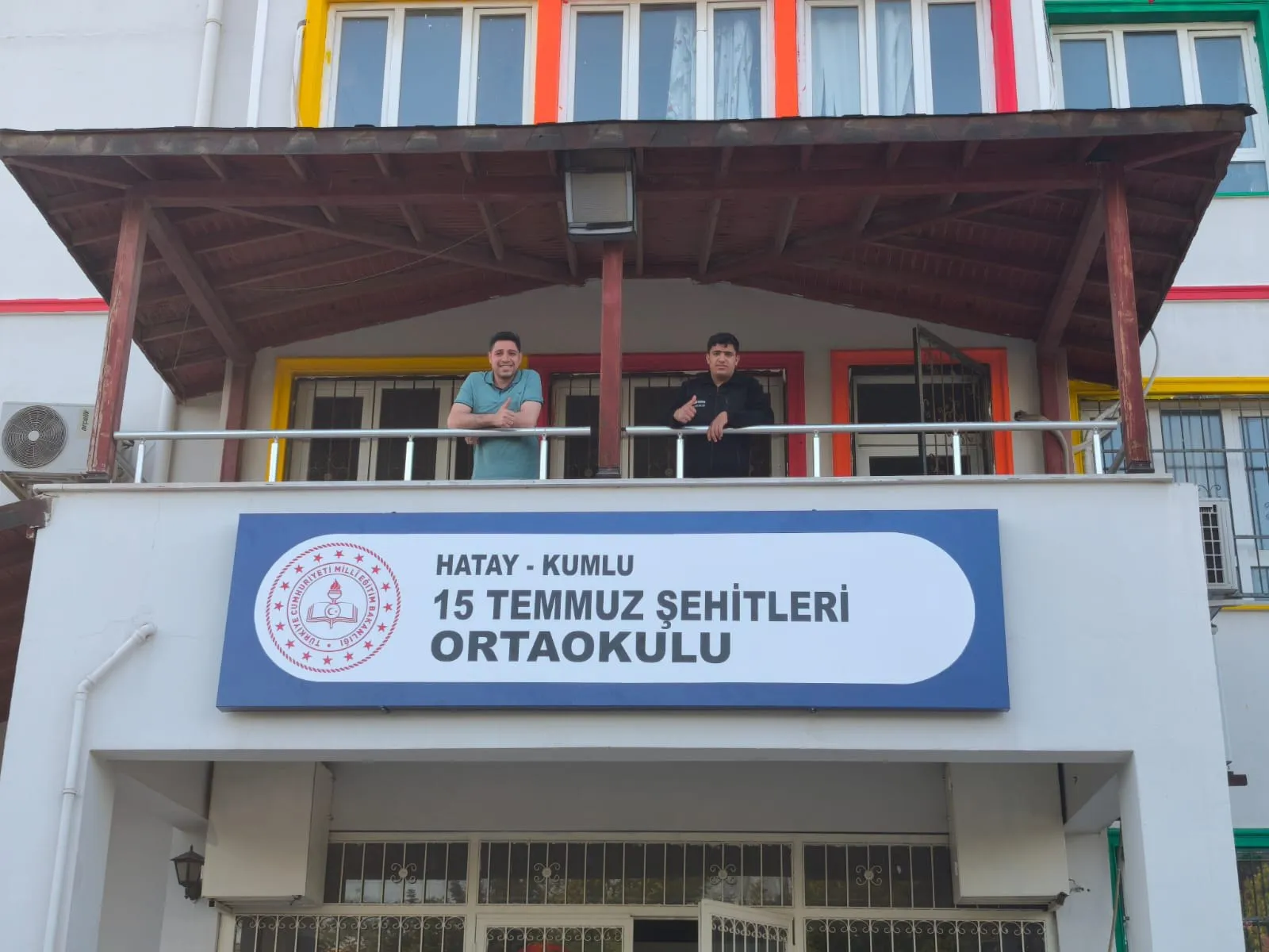 Kompozit okul tabelası Kumlu