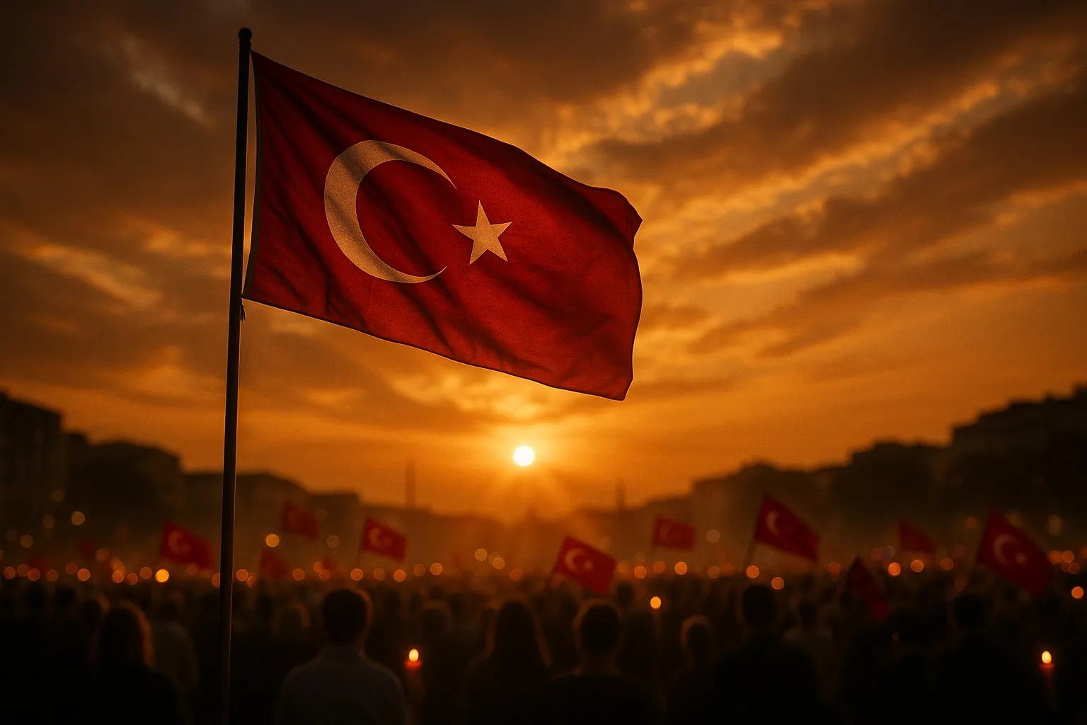 Türk bayrağı ve anma