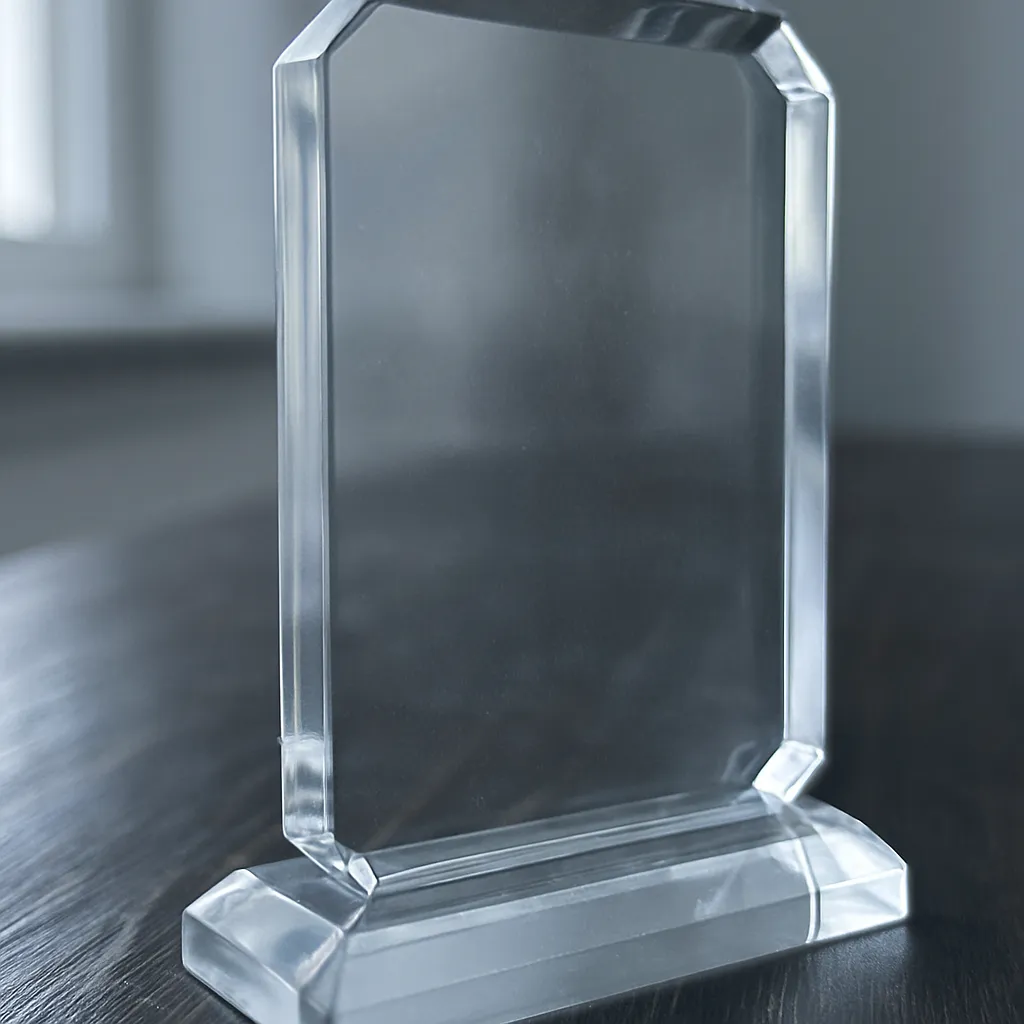 Kristal plaket modeli - Reyhanlı Reklam
