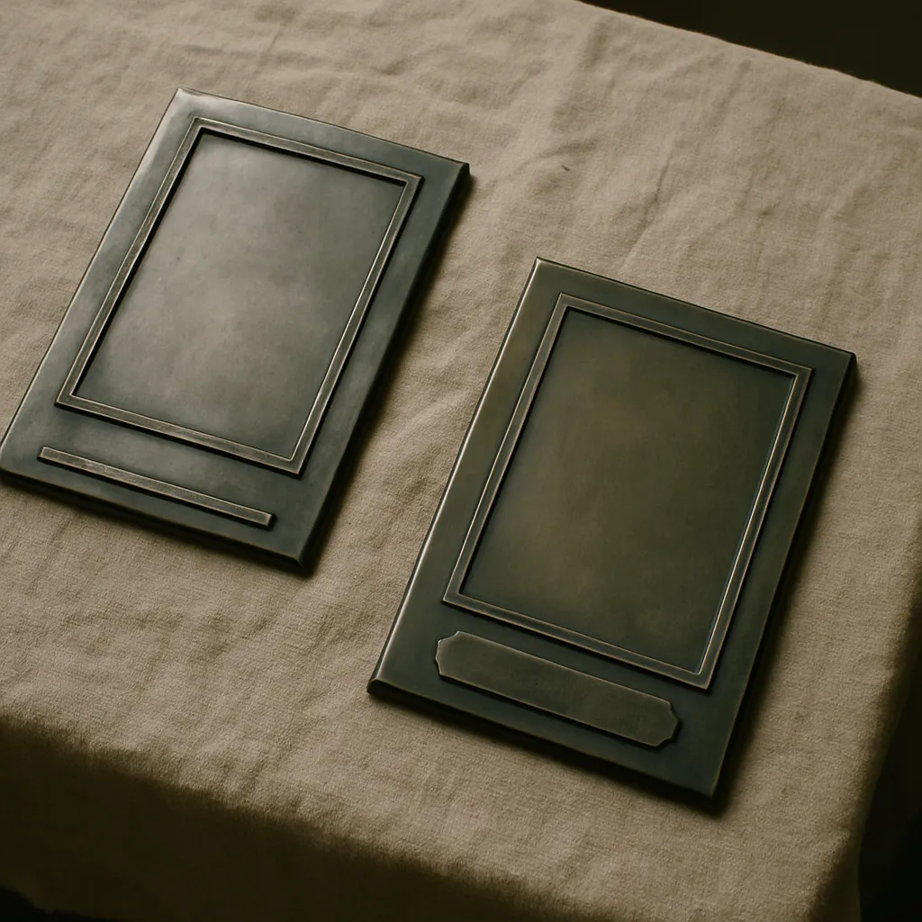 Metal plaket çeşitleri - Reyhanlı Reklam