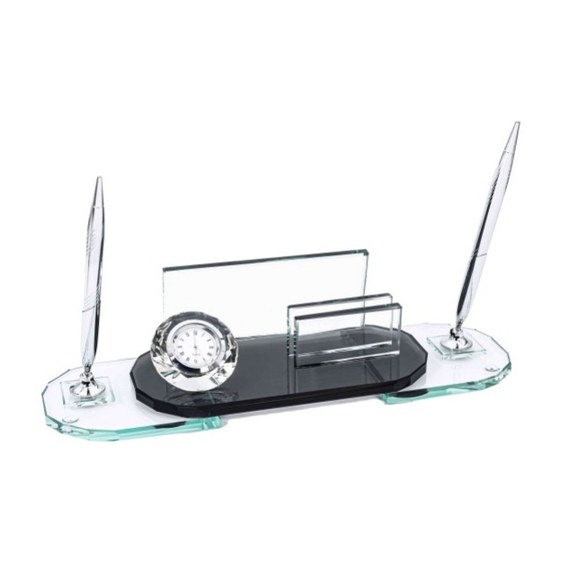 Kristal Oval Tabanlı Masa Seti K-046 Kristal Oval Tabanlı Masa Seti K-046 - Görsel 1