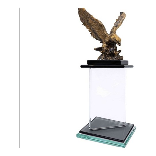 Kartal Figürlü Kristal Plaket K-209 Kartal Figürlü Kristal Plaket K-209 - Görsel 1
