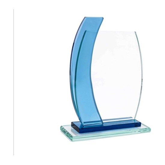 Mavi Detaylı Kristal Plaket K-253 Mavi Detaylı Kristal Plaket K-253 - Görsel 1