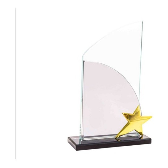 Kristal Plaket Yıldız Figürlü K-259 Kristal Plaket Yıldız Figürlü K-259 - Görsel 1