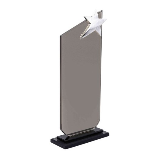 Kristal Dikdörtgen Yıldız Detaylı Plaket K-297 Kristal Dikdörtgen Yıldız Detaylı Plaket K-297 - Görsel 1