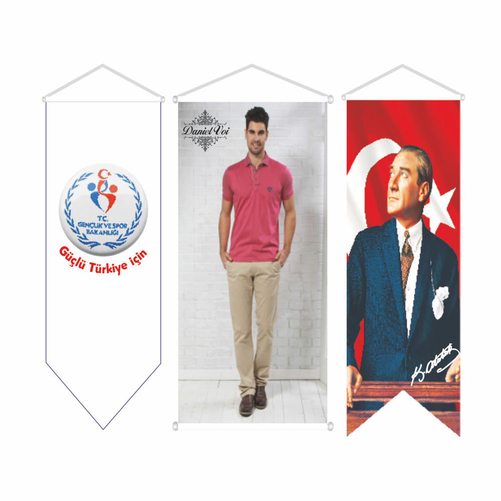 13755 Kırlangıç Bayrak 50 x 150 cm 13755 Kırlangıç Bayrak 50 x 150 cm