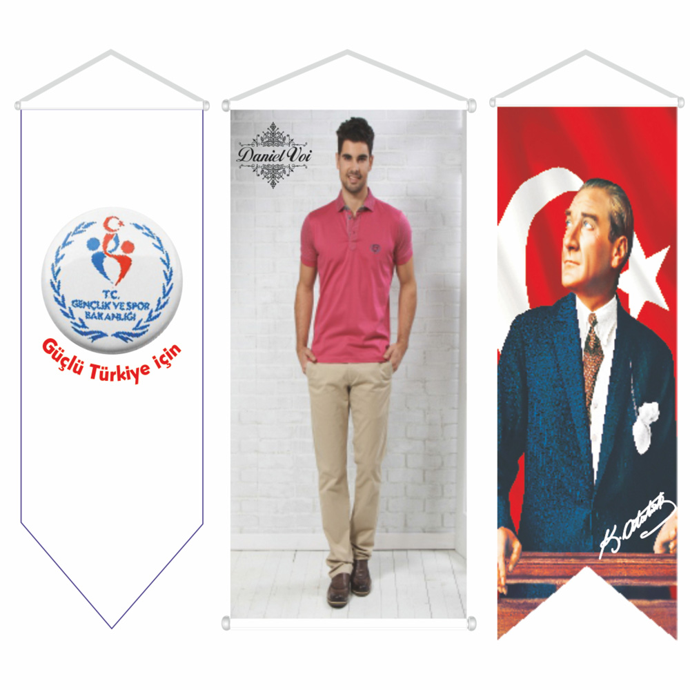 13765 Kırlangıç Bayrak 75 x 200 cm 13765 Kırlangıç Bayrak 75 x 200 cm