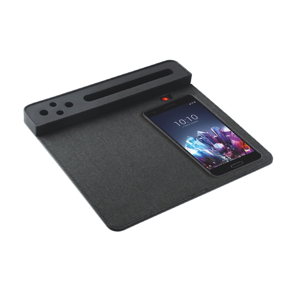 4850 Wireless Şarjlı Mouse Pad Siyah 26 x28 cm 4850 Wireless Şarjlı Mouse Pad Siyah 26 x28 cm